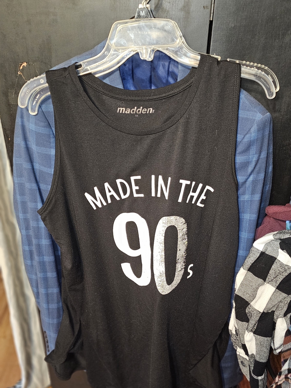 ❤️GUC Madden NYC "Made in the 90s" Black Tank Top